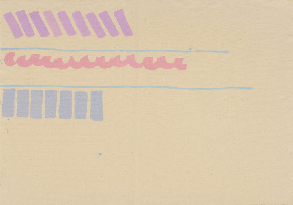 Giorgio Griffa - Tre segni