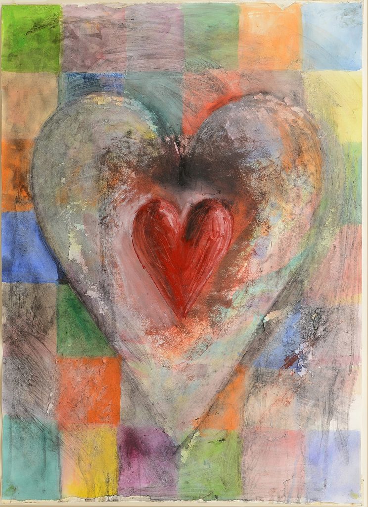 Jim Dine - Patched Heart 3